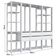 Guarda Roupa Closet 4 Peças Cabideiro Gaveta Branco Prodecor Módulos Multiuso Easy