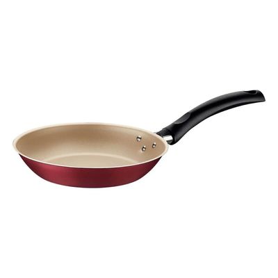 Frigideira em Alumínio 24cm Turim Tramontina Antiaderente Starflon Max 1,4L Vermelha