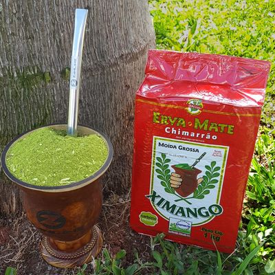 Erva-Mate De Chimarrão Moída Grossa 1kg Ximango Á Vácuo