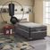 Conjunto 6 Pe De Cama Box Solteiro Baú Rodizio Para Moveis