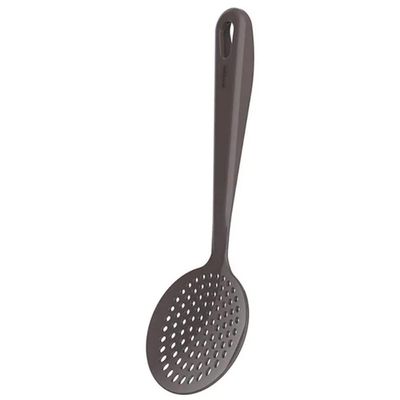 24 Espumadeiras para Cozinha Cinza Fritura Arroz Escumadeira Culinária de Nylon Kitch Crippa