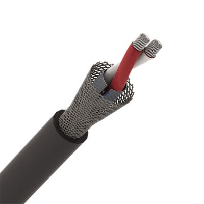 Cabo Para Microfone Santo Angelo Sc-20 Balanceado Preto...