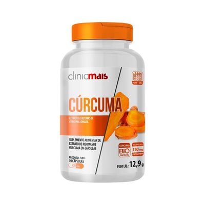 Kit 3 Cúrcuma Clinicmais 30 Cápsulas