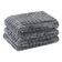 Cobertor Casa Scarpa Comfy Queen Manta Ultrasoft Alto Relevo Super Macia - Gris - Cinza