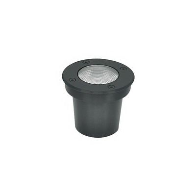 Embutido De Solo Led Astraled Es-6917 Felis 7w Bivolt Preto 3000k Luz Amarela 3000k Luz Amarela Es-6917