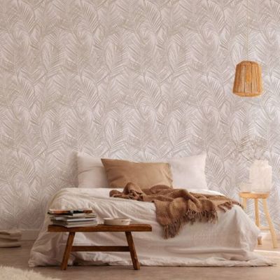 Papel de Parede Attractive 2 Folhagem Bege 390383