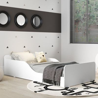 Cama Infantil Colchão 70X150Cm Multimóveis Branca