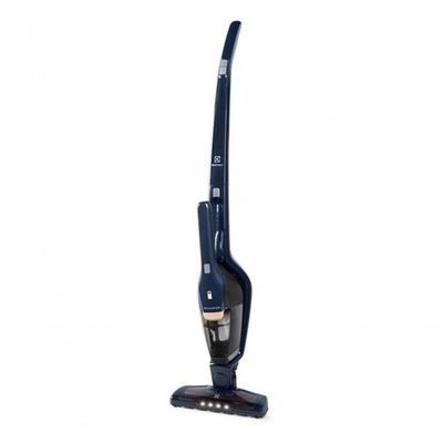 Aspirador De Pó Vertical Sem Fio Electrolux Ergorapido 2 Em 1 Luz Led Até 35 Min Azul ERG28 Bivolt