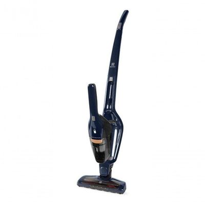 Aspirador De Pó Vertical Sem Fio Electrolux Ergorapido 2 Em 1 Luz Led Até 35 Min Azul ERG28 Bivolt