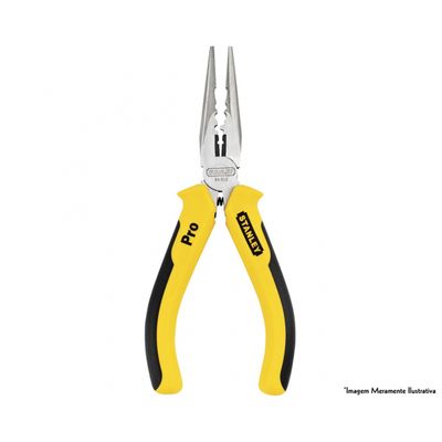 Alicate Bico 1/2 Cana Stanley 06" Isol 84053 Blister