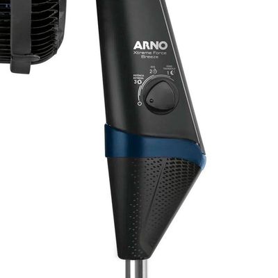 Ventilador De Coluna 50cm Xtreme Force Breeze Vb52 Arno Azul Com Preto 220v