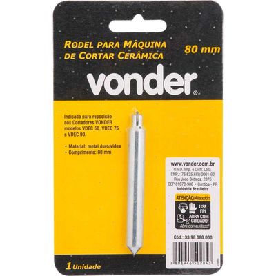 Rodel para máquina de cortar cerâmica 80 mm VONDER