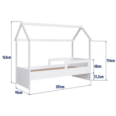 Cama Infantil Montessoriana Branca