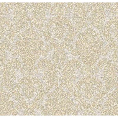 Papel De Parede Serendipity 2 Damask Amarelo Sr210103