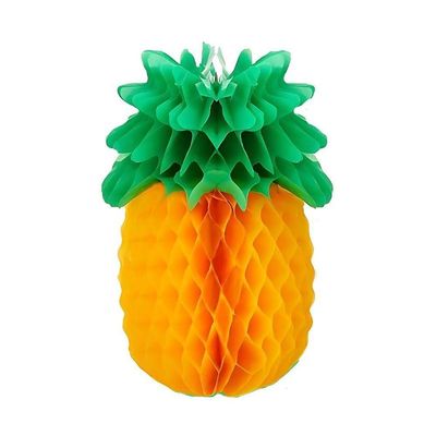 Abacaxi Colmeia Origami 25cm X 12cm - 2 Unidades