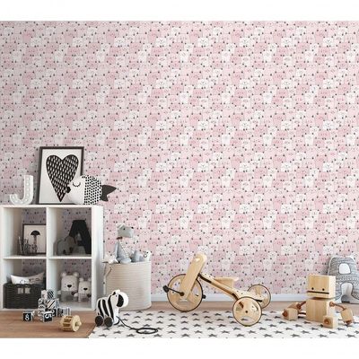 Papel De Parede Sambori Miaou 134-2 - Rolo 10m X 0,53m