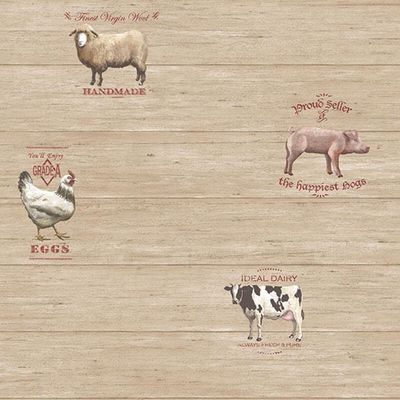 Papel De Parede Kitchen Recipes G12301 - Rolo 10m X 0,53m