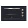 Forno Elétrico de Embutir Fischer Fit Line Preto 48L 220V