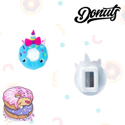 APONTADOR DONUTS ACESSÓRIO CRIATIVO PAPELARIA FOFA - FOFY