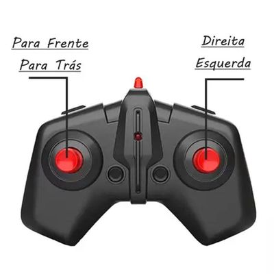 Carrinho Controle Remoto 360 Manobra Flip Radical Luzes Som Super Carro Divertido Criança Brinquedo Aventura