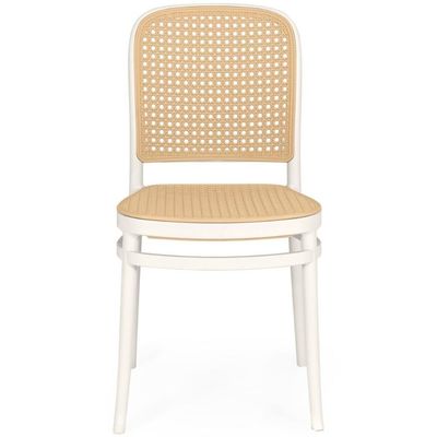 Kit 18 Cadeiras De Jantar Roma Para Sala E Cozinha - Branco