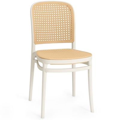 Kit 18 Cadeiras De Jantar Roma Para Sala E Cozinha - Branco