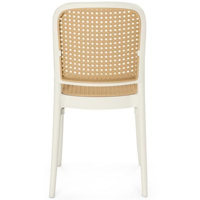 Kit 18 Cadeiras De Jantar Roma Para Sala E Cozinha - Branco