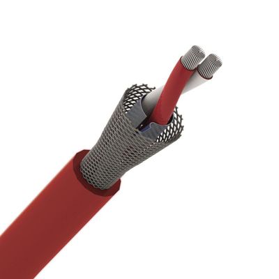 Cabo De Microfone Santo Angelo Sc-20 Balanceado Vermelho 100