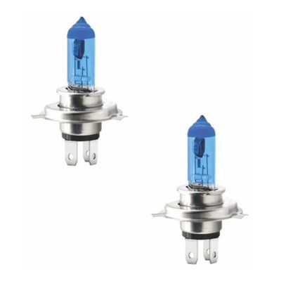 Par De Lampadas Halogena Super Brancas Code-tech One 12v H4