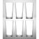 Jogo Copos Vidro Cristal Viena 6 Peças 245ml