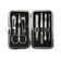 Kit Manicure 7 Peças Em Metal + Estojo