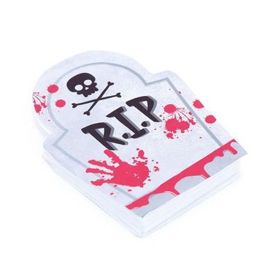 Guardanapo De Papel Lápide Halloween - 20 Unidades