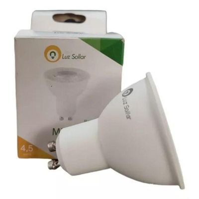 Lâmpada Dicróica Luz Sollar Mr-11 45w 3000k Luz Amarela