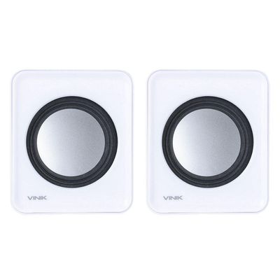 Caixa De Som 2.0 Usb 5V 2X 1W Com Controlador De Volume Bran