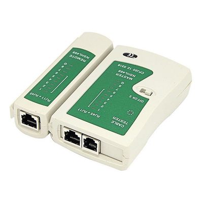 EQUIPAMENTO PROFISSIONAL = Testador Rj45 Cabo Rede Rj11 Telefonia Par Trançado Portatil