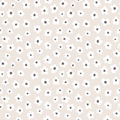 Papel de Parede MiniMe Floral Bege 17136