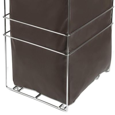 Tulha Aramada para Roupa Suja para Banheiro Masutti Cesto Aramado para Roupas Cromado