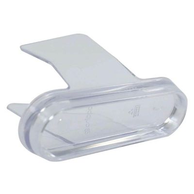 Kit 48 Porta Guardanapos Transparente de Mesa Plástico Crippa Restaurante Cafeteria