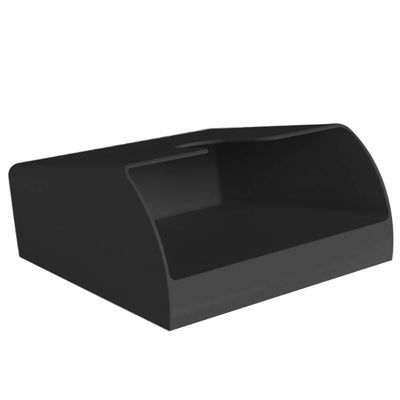Kit 12 Porta Guardanapo Suportes de Mesa Restaurantes Lancherias Hoteis UZ Slim Pretos