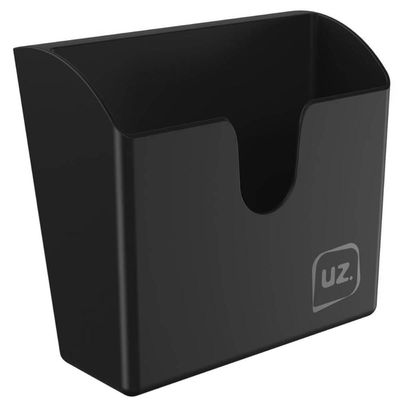 Kit 12 Porta Guardanapo Suportes de Mesa Restaurantes Lancherias Hoteis UZ Slim Pretos