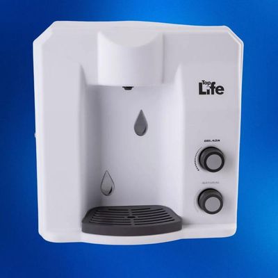 Filtro Super Água Alcalina Ph 9,5 Ionizada Gelada Flex He Top Life Branco 110V