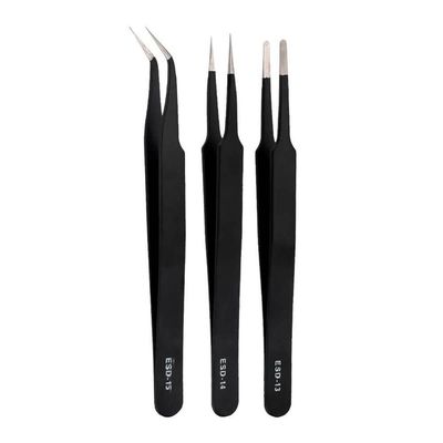 Kit Completo 5 Pinças Anti-estática Profissional Celulares