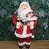 Decoração Papai Noel Tradicional Gorro Presentes Natal 45cm