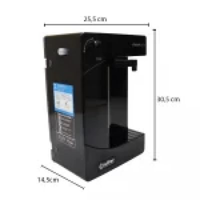 Purificador de Água Classic Plus Preto – Ulfer – Sistema de retrolavagem – bica de saída de água retrátil