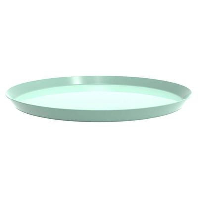 Porta Bolo Torta 30cm Verde Menta Bubble com Cúpula Crippa Boleira Doces Petiscos