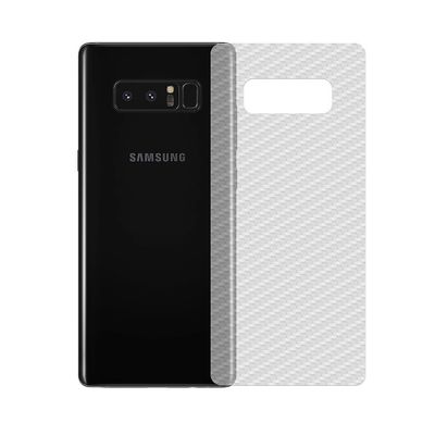 Película Traseira de Fibra de Carbono Transparente para Samsung Galaxy Note 8 - Gorila Shield