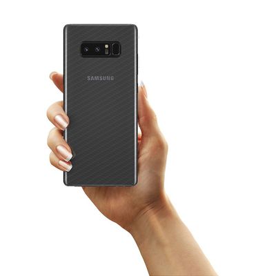 Película Traseira de Fibra de Carbono Transparente para Samsung Galaxy Note 8 - Gorila Shield