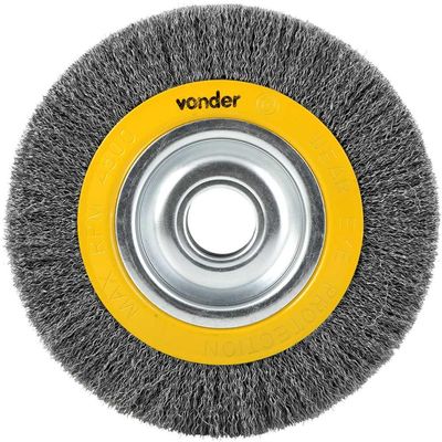 Escova circular 8" x 30 mm com bucha de redução VONDER
