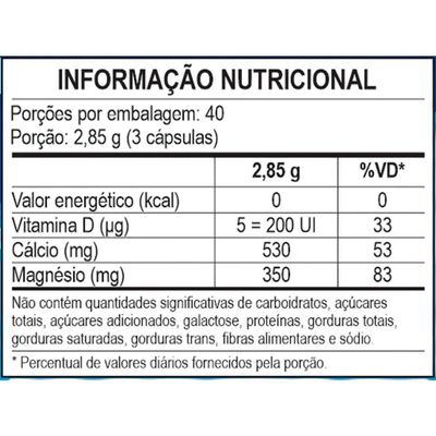 Kit 5 Dolomita Com Vitamina D Unilife 120 Cápsulas