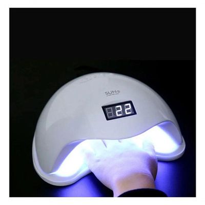 Cabine Led Uv Para Unhas Com Timer Digital - Secagem Eficiente E Rápida
